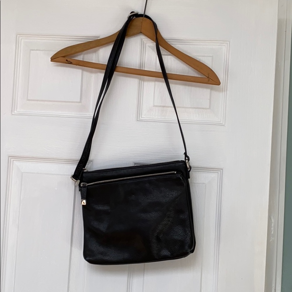 Black crossbody bag